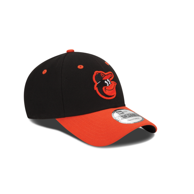 Baltimore Orioles MLB New Era Men's Black 9Forty The League Road Adjustable Hat