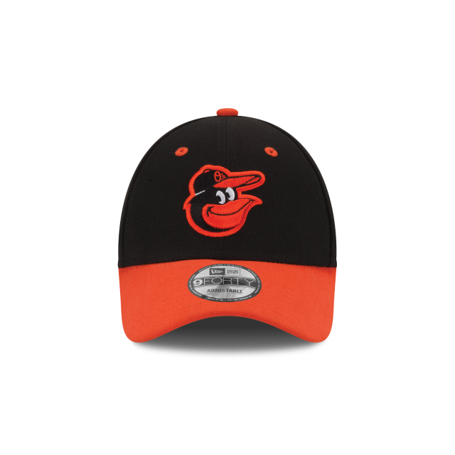 Baltimore Orioles MLB New Era Men's Black 9Forty The League Road Adjustable Hat