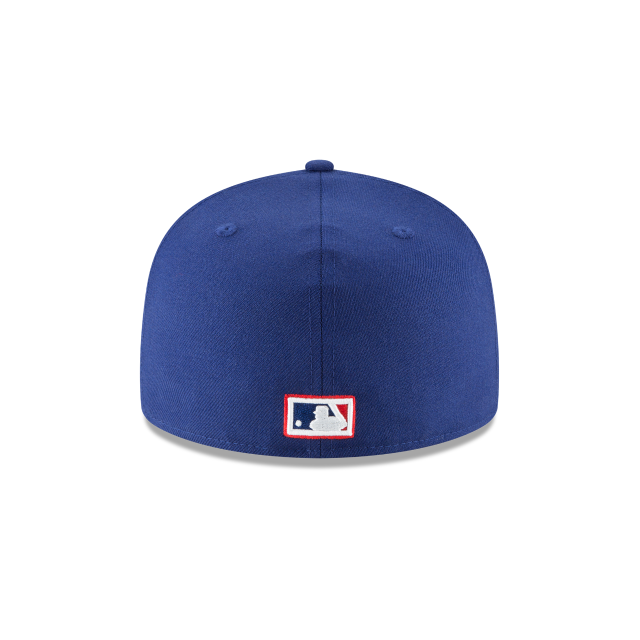 Casquette ajustée en laine Royal 59Fifty 1979 avec logo Cooperstown des Chicago Cubs MLB New Era pour hommes 