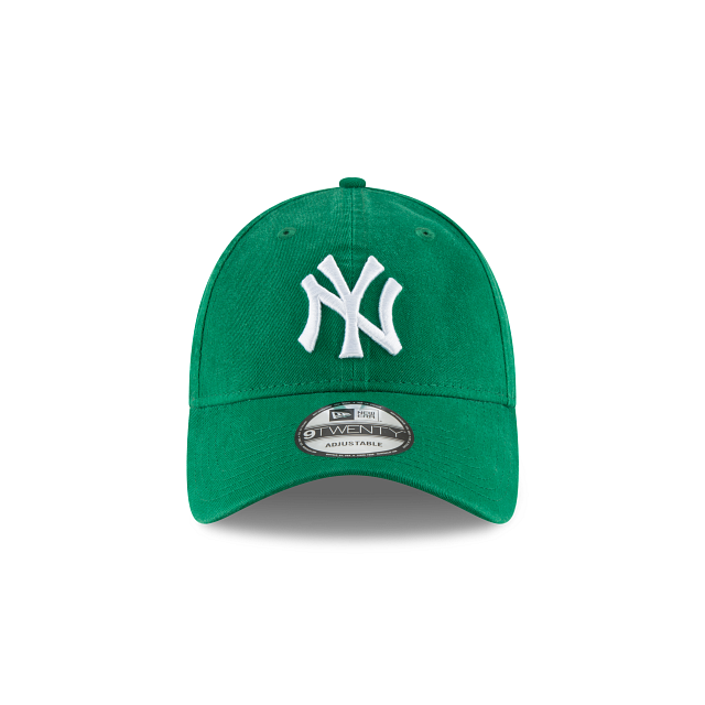 New York Yankees MLB New Era Casquette réglable classique vert Kelly 9Twenty pour hommes