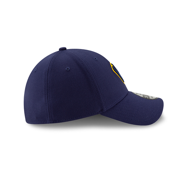 Milwaukee Brewers MLB New Era Men's Navy 39Thirty Team Classic Alternate Stretch Fit Hat
