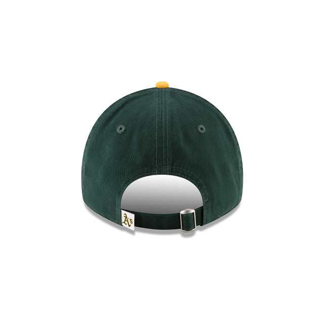 Oakland Athletics MLB New Era Men's Green/Yellow 9Twenty Core Classic Adjustable Hat