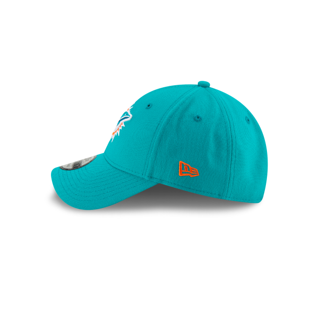 Miami Dolphins NFL New Era Men's Teal Breeze 9Forty The League Adjustable Hat