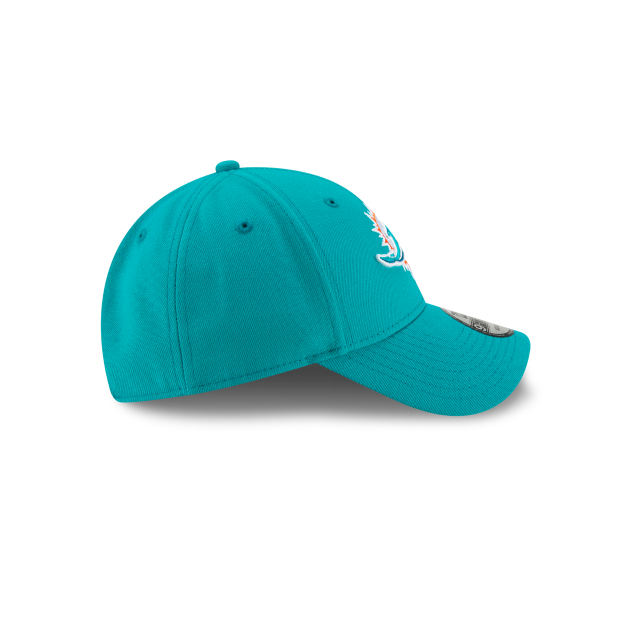 Miami Dolphins NFL New Era Men's Teal Breeze 9Forty The League Adjustable Hat