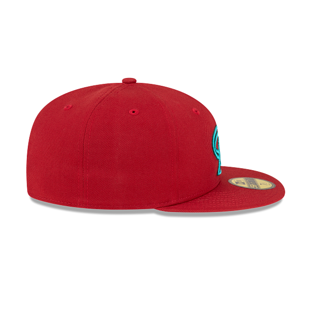 Arizona Diamondbacks MLB New Era Men's Red 59Fifty Authentic Collection Alternate 2 Fitted Hat