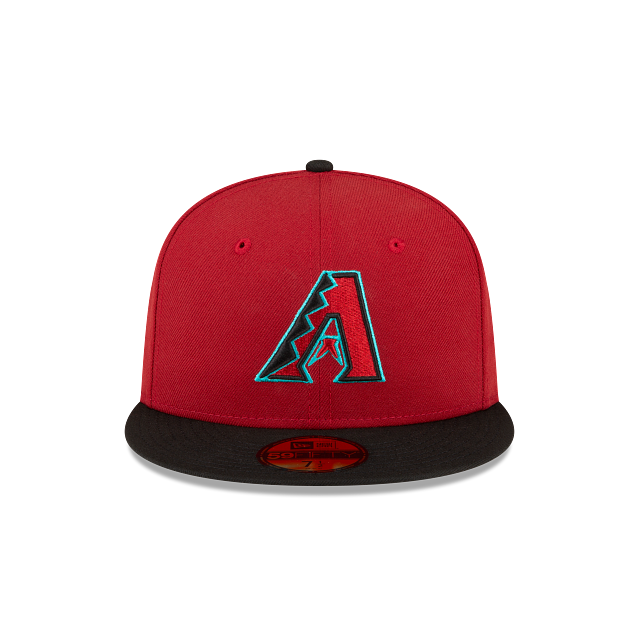 Casquette ajustée pour homme MLB New Era 59Fifty Authentic Collection 2024 Home Red des Arizona Diamondbacks