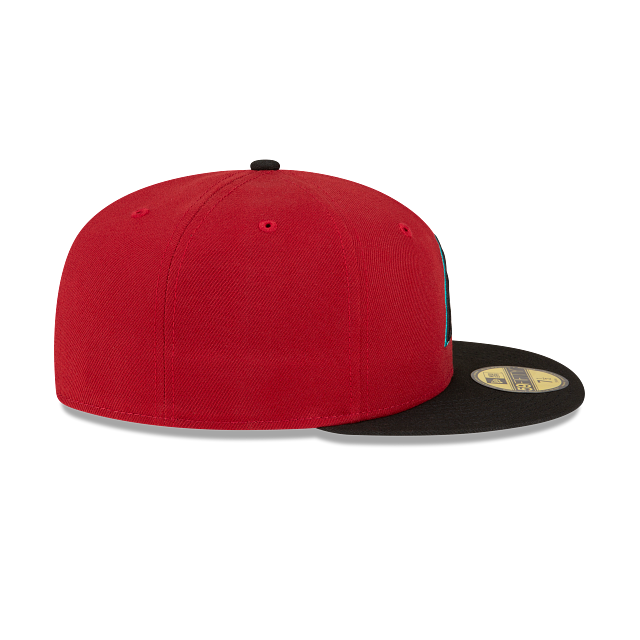 Casquette ajustée pour homme MLB New Era 59Fifty Authentic Collection 2024 Home Red des Arizona Diamondbacks