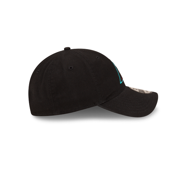 Casquette ajustable alternative noire 9Twenty Core Classic pour homme des Diamondbacks de l'Arizona MLB New Era