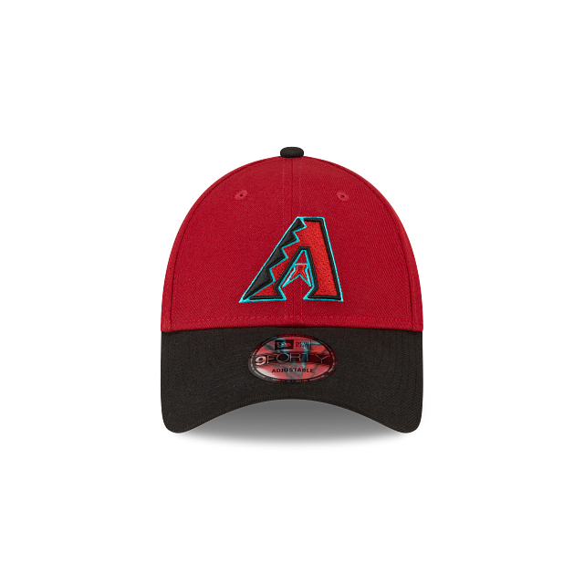 Casquette ajustable 9Forty The League pour homme, rouge/noir, des Diamondbacks de l'Arizona MLB New Era