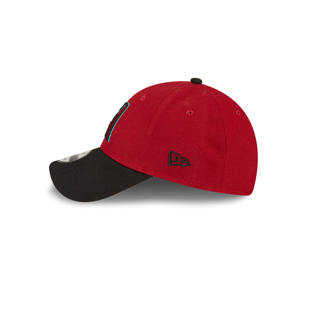 Casquette ajustable 9Forty The League pour homme, rouge/noir, des Diamondbacks de l'Arizona MLB New Era