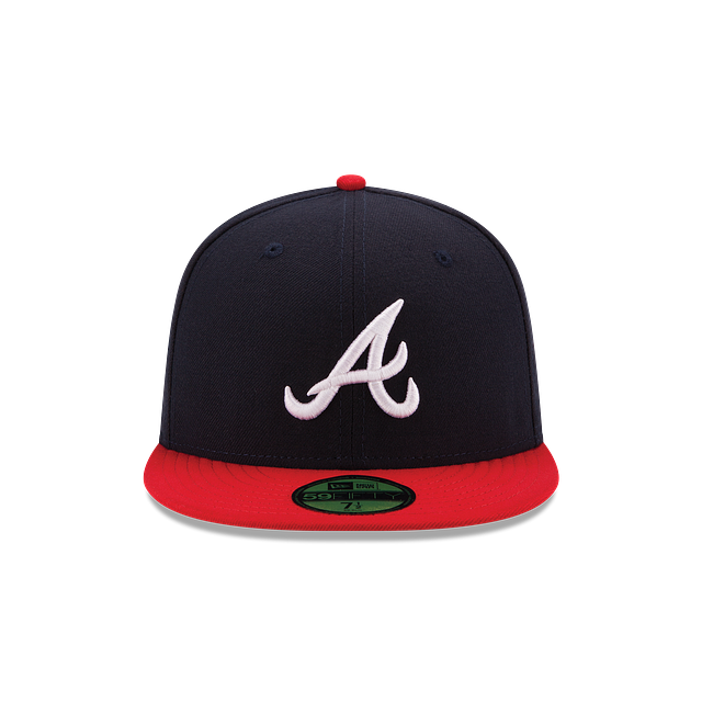 Atlanta Braves MLB New Era Youth Navy/Red 59Fifty Authentic Collection Home 2017 Fitted Hat