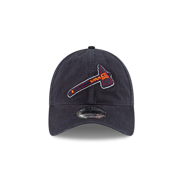 Atlanta Braves MLB New Era Men's Navy 9Twenty Core Classic Alternate Adjustable Hat