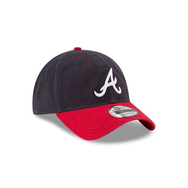 Atlanta Braves MLB New Era Men's Navy/Red 9Twenty Core Classic Alternate Home Adjustable Hat