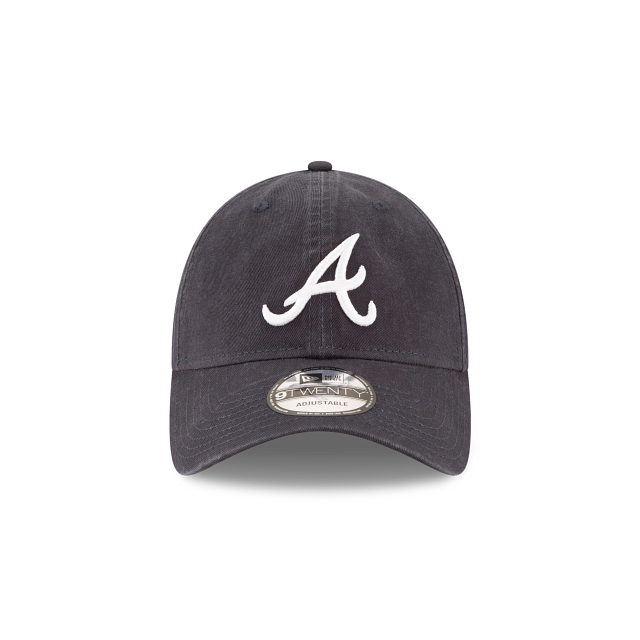 Casquette ajustable MLB New Era 9Twenty Core Classic Alternate Road pour homme des Braves d'Atlanta de la MLB