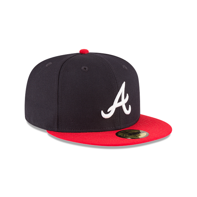 Atlanta Braves MLB New Era Men's Navy/Red 59Fifty 1995 World Series Wool Fitted Hat
