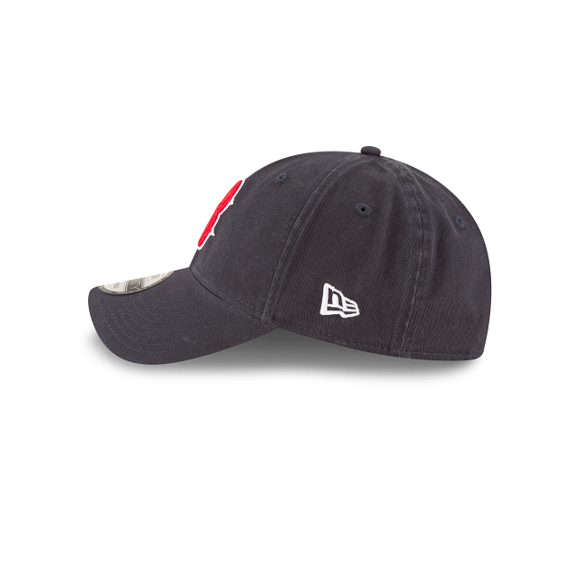 Casquette ajustable classique à domicile Boston Red Sox MLB New Era pour homme bleu marine 9Twenty Core