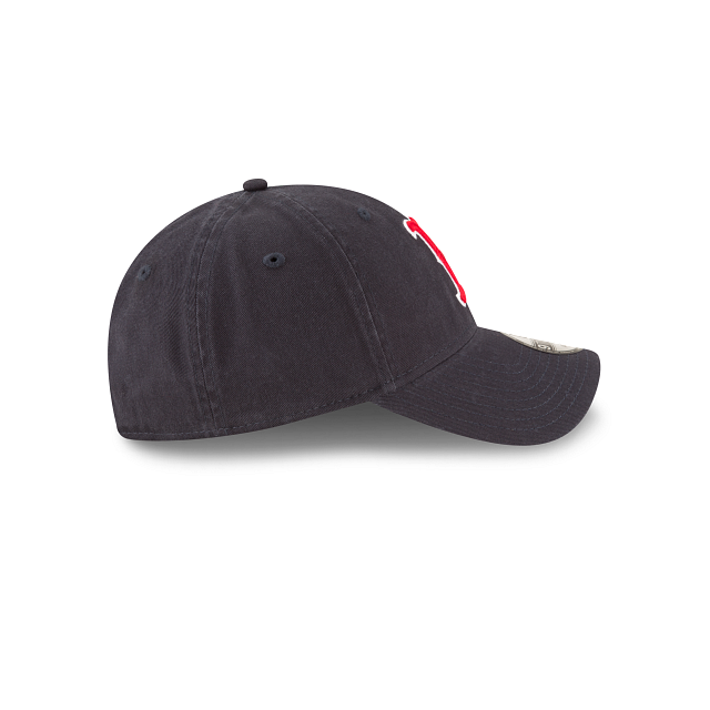Boston Red Sox MLB New Era Men's Navy 9Twenty Core Classic Home Adjustable Hat