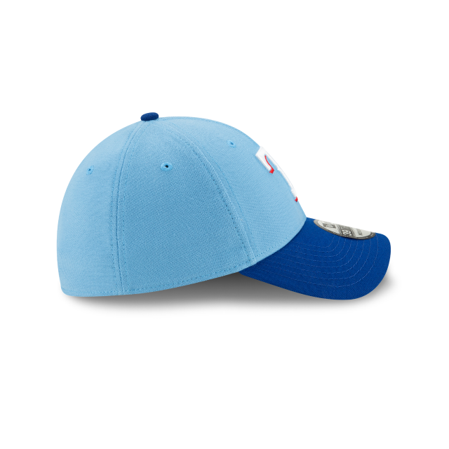 Casquette extensible MLB Texas Rangers 39Thirty Team Classic Alternate 2 pour homme, bleu clair, New Era