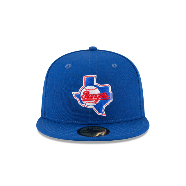 Texas Rangers MLB New Era Men's Royal 59Fifty 1984 Cooperstown Wool Fitted Hat