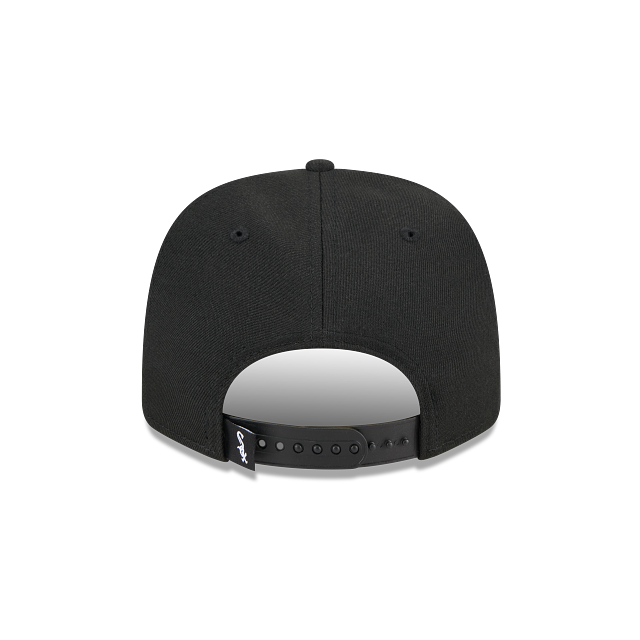 Casquette Snapback MLB Chicago White Sox New Era pour homme, noire, couleur équipe 9Seventy