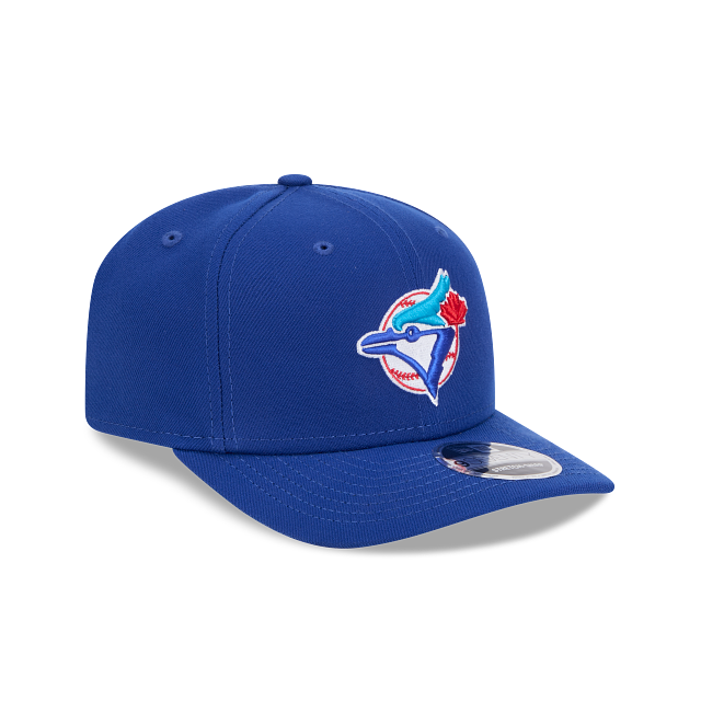 Casquette Snapback Toronto Blue Jays MLB New Era pour homme bleu royal 9Seventy Cooperstown couleur équipe