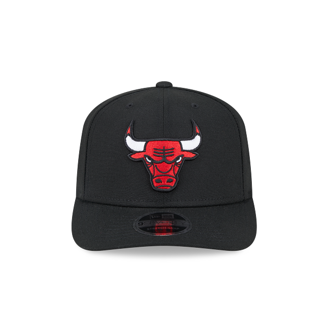 Chicago Bulls NBA New Era Men's Black 9Seventy Team Color Snapback