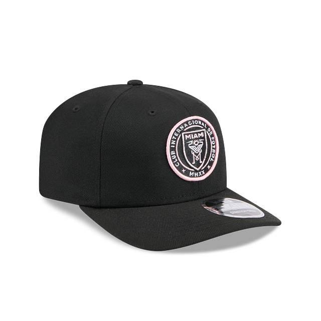 Casquette Snapback 9Seventy noire de couleur équipe pour homme Inter Miami FC MLS New Era