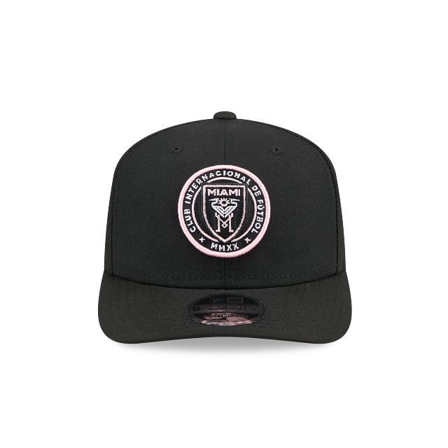 Casquette Snapback 9Seventy noire de couleur équipe pour homme Inter Miami FC MLS New Era