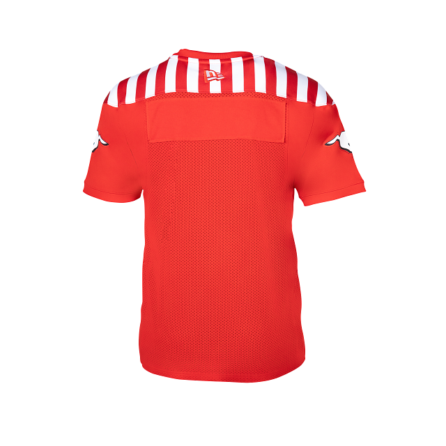 Calgary Stampeders CFL New Era Men's Red 2023 Home Replica Jersey