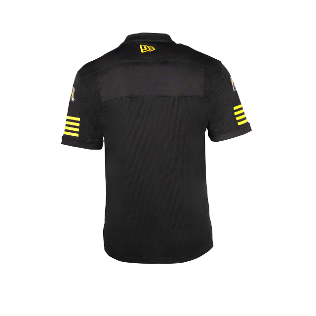 Maillot réplique à domicile noir pour homme Hamilton Tiger Cats CFL New Era