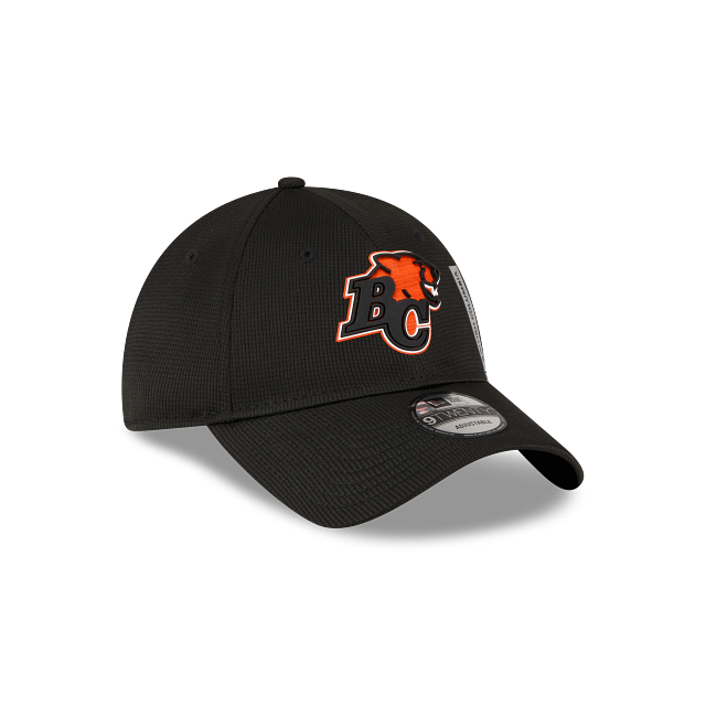 BC Lions CFL New Era Men's Black 9Twenty Adjustable Hat