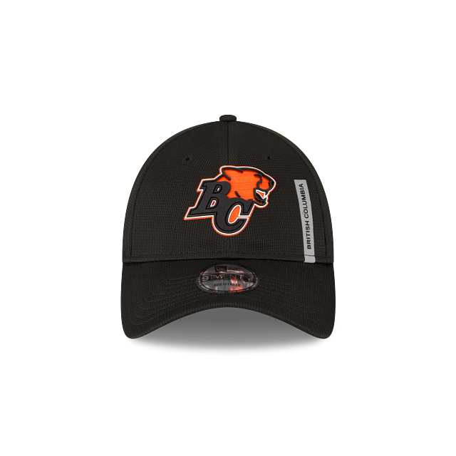 BC Lions CFL New Era Men's Black 9Twenty Adjustable Hat