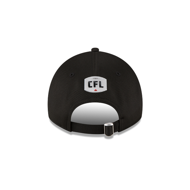 BC Lions CFL New Era Men's Black 9Twenty Adjustable Hat