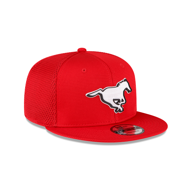 Calgary Stampeders CFL New Era Men's Red 9Fifty Basic Snapback