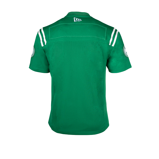 Maillot réplique pour homme CFL New Era Kelly Green des Roughriders de la Saskatchewan