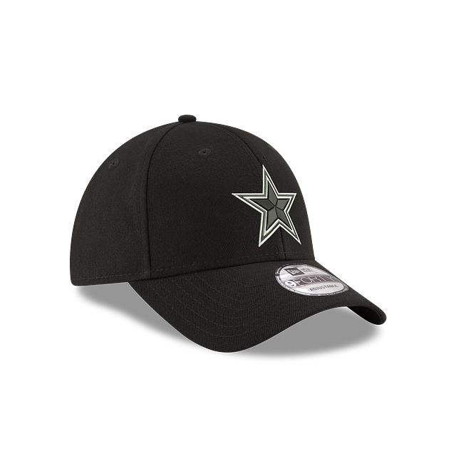 Dallas Cowboys NFL New Era Men's Black/White 9Forty The League Adjustable Hat