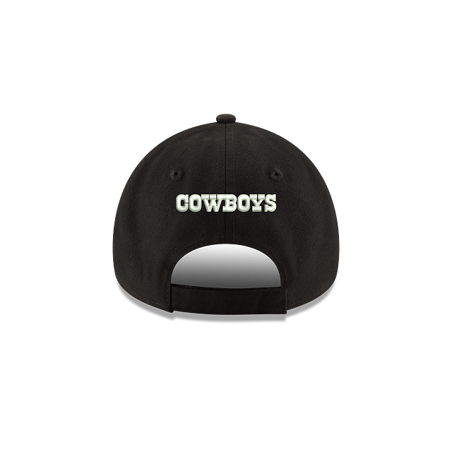 Dallas Cowboys NFL New Era Men's Black/White 9Forty The League Adjustable Hat