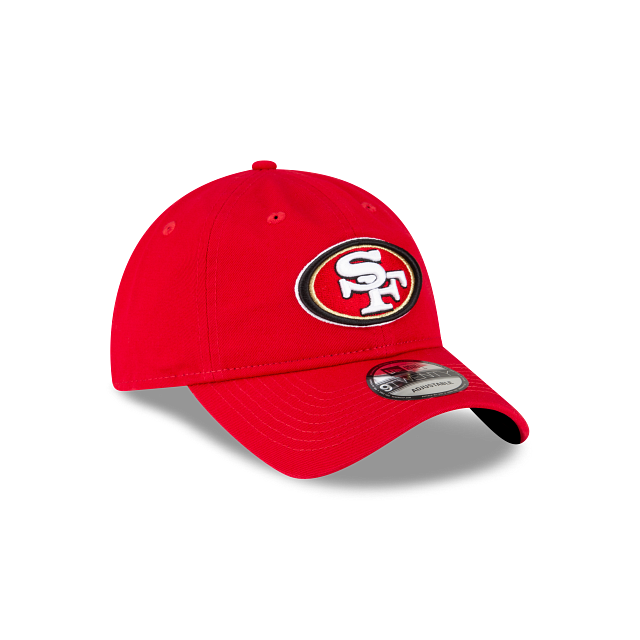 San Francisco 49ers NFL New Era Men's Scarlet Red 9Twenty Core Classic Adjustable Hat