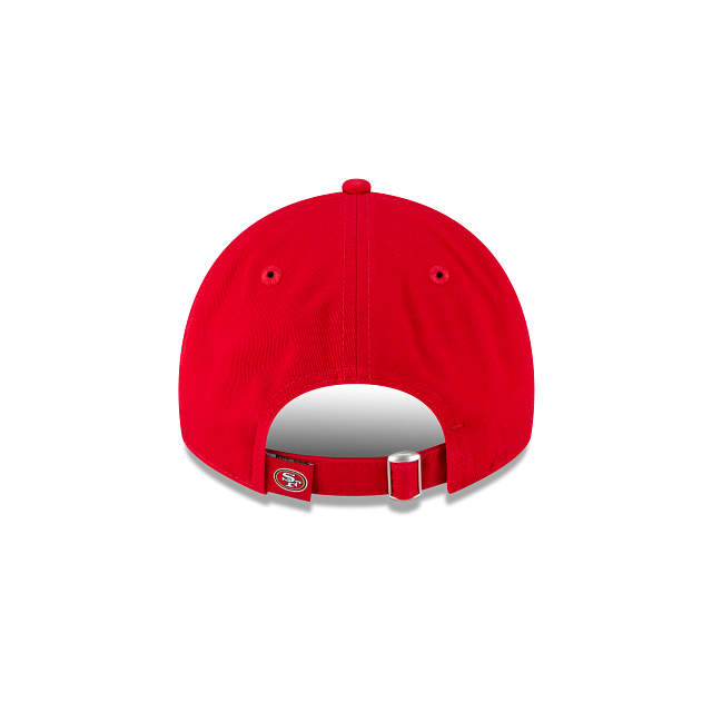 Casquette ajustable classique 9Twenty Core rouge écarlate pour homme des 49ers de San Francisco NFL New Era