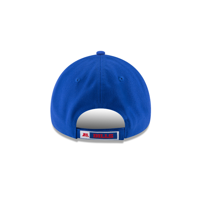 Casquette ajustable Majestic Blue 9Forty The League pour homme des Buffalo Bills NFL New Era