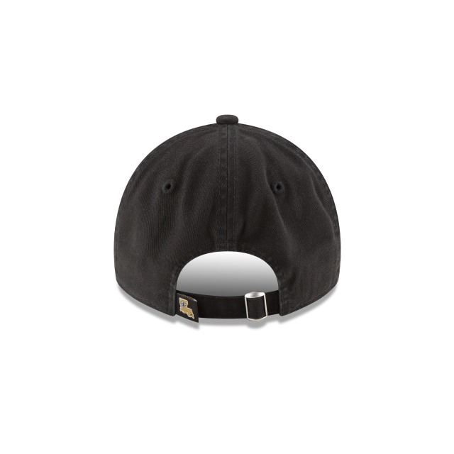 Casquette ajustable classique 9Twenty Core noire NFL New Era pour homme des New Orleans Saints