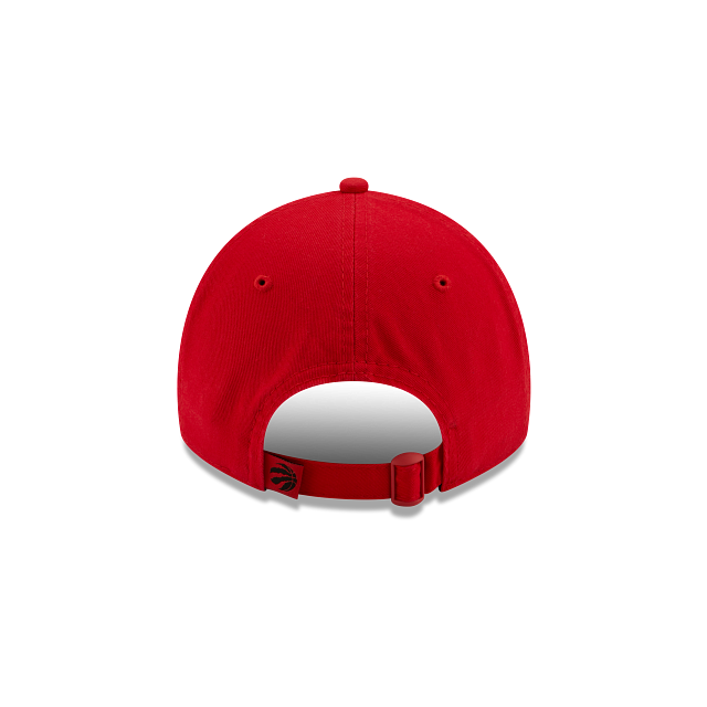 Casquette ajustable classique 9Twenty Core rouge pour femme des Toronto Raptors NBA New Era