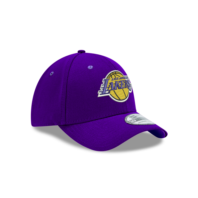 Los Angeles Lakers NBA New Era Men's Purple 39Thirty Team Classic Stretch Fit Hat