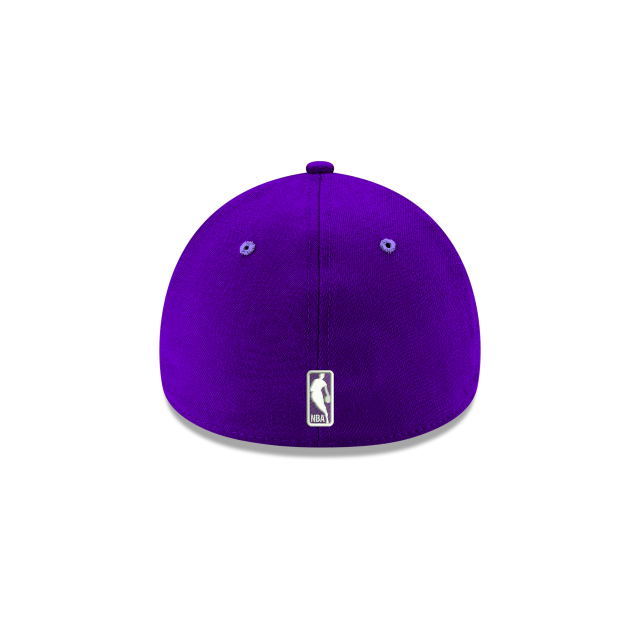 Los Angeles Lakers NBA New Era Men's Purple 39Thirty Team Classic Stretch Fit Hat