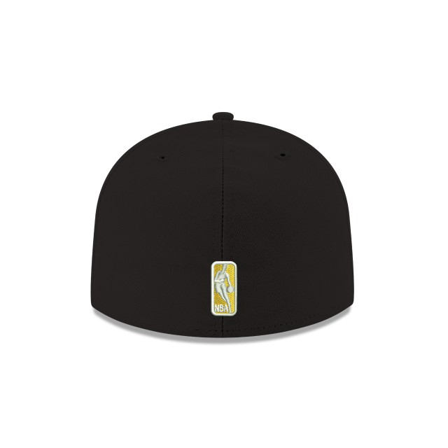 Los Angeles Lakers NBA New Era Men's Black 59Fifty Fitted Hat