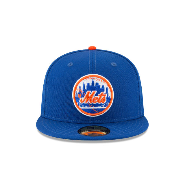 Casquette ajustée en laine Cooperstown 1962 Royal 59Fifty MLB New Era pour homme des Mets de New York 