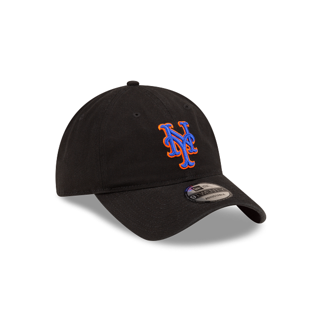 New York Mets MLB New Era Men's Black 9Twenty Core Classic Alternate Adjustable Hat