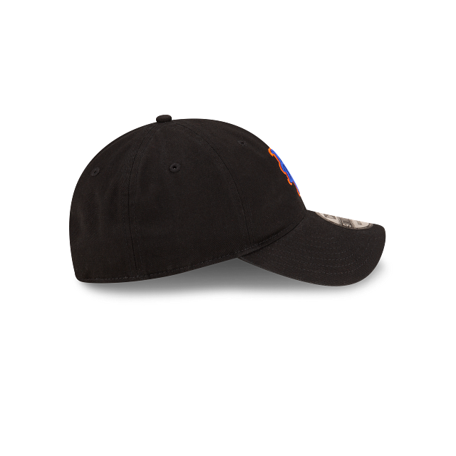 New York Mets MLB New Era Men's Black 9Twenty Core Classic Alternate Adjustable Hat