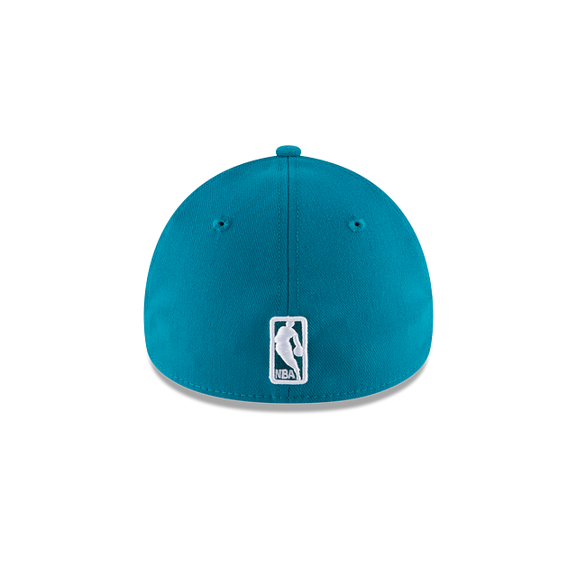 Charlotte Hornets NBA New Era Men's Teal 39Thirty Team Classic Stretch Fit Hat