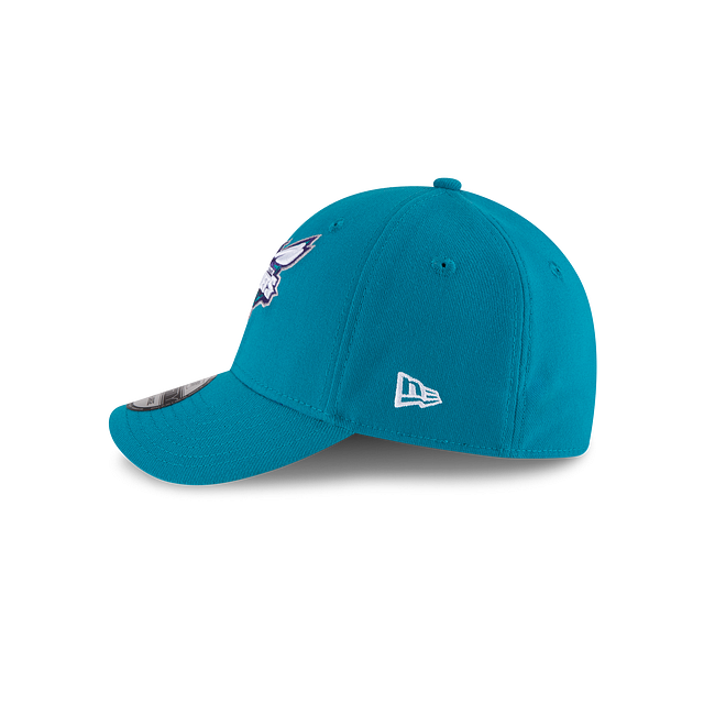 Charlotte Hornets NBA New Era Men's Teal 39Thirty Team Classic Stretch Fit Hat